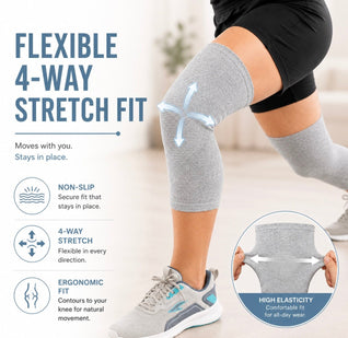 Bamboo knee sleeve
