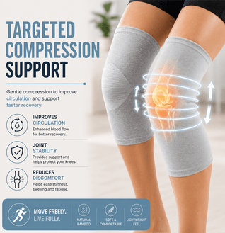 Bamboo knee sleeve